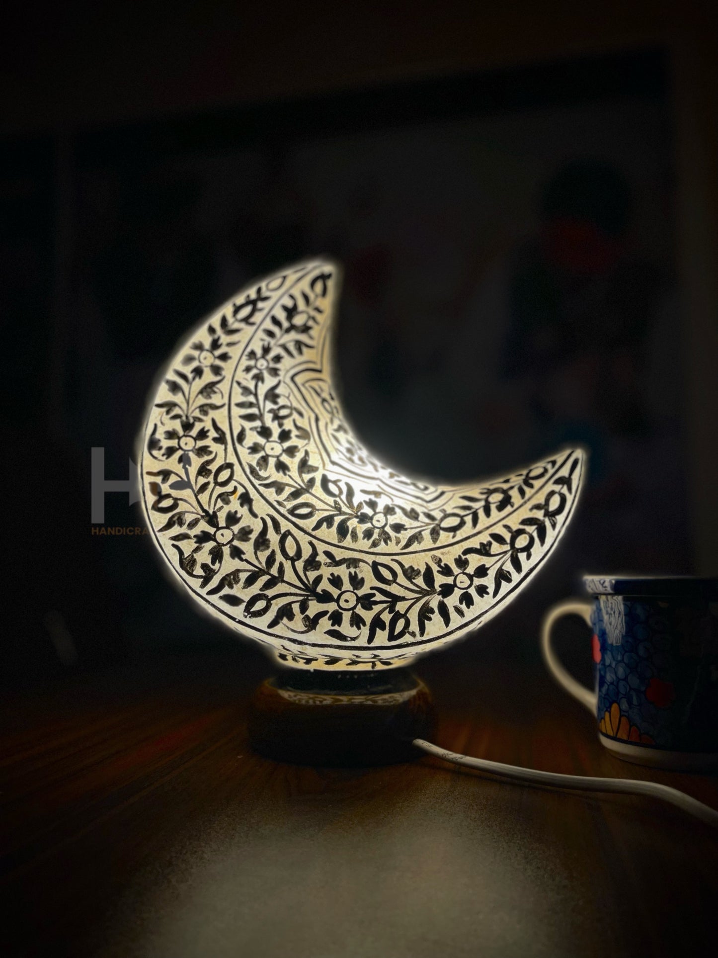 Camel Skin Moon Lamp