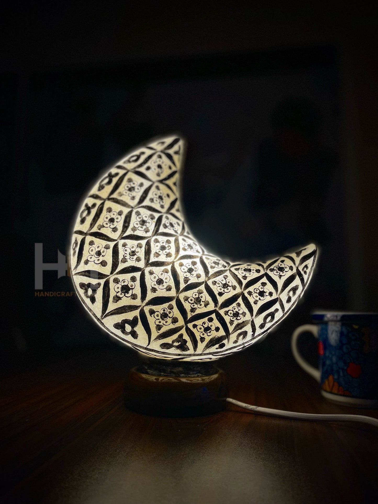 Camel Skin Moon Lamp